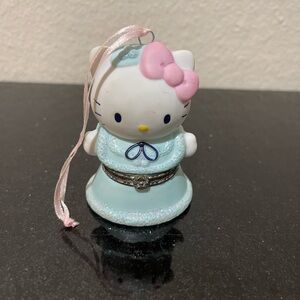 Hello Kitty Ornament/Trinket box with Pink Bow